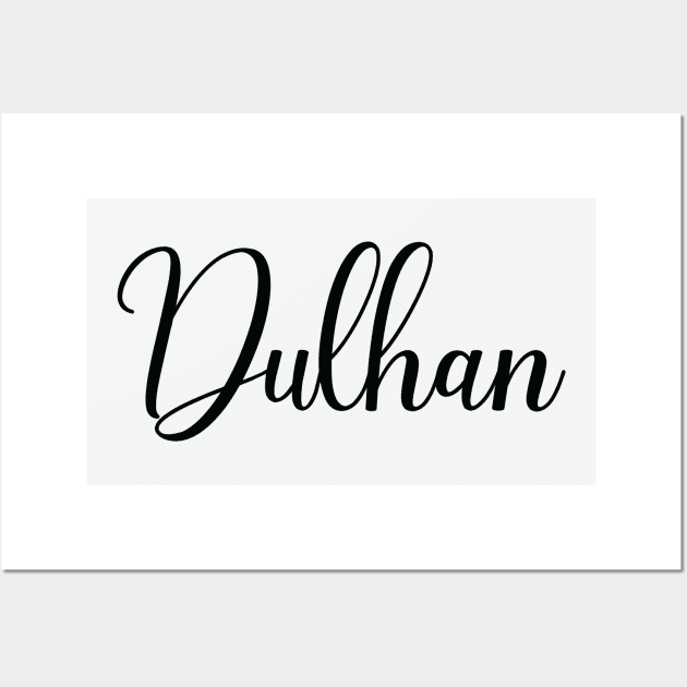 Dulhan Shirt, Indian Bride Tshirt Wall Art by sezzy@artkins.ca